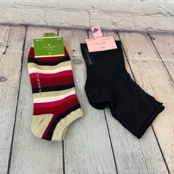 Kate Spade New York 2 Pairs of Socks - Picture 1 of 5